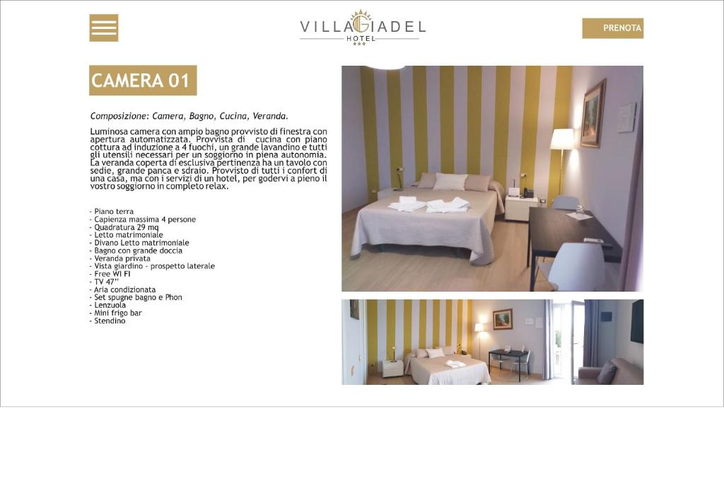 Villa Giadel - Quarto Duplo Ou Twin Superior Com Vista Jardim