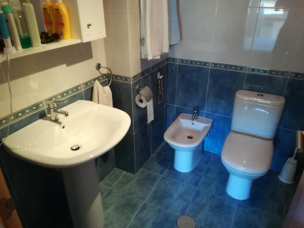 Kúpeľňa v ubytovaní Apartamento Residencial Illa de Ons