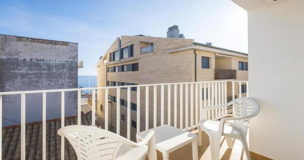 Balkón alebo terasa v ubytovaní Hotel Bonaire