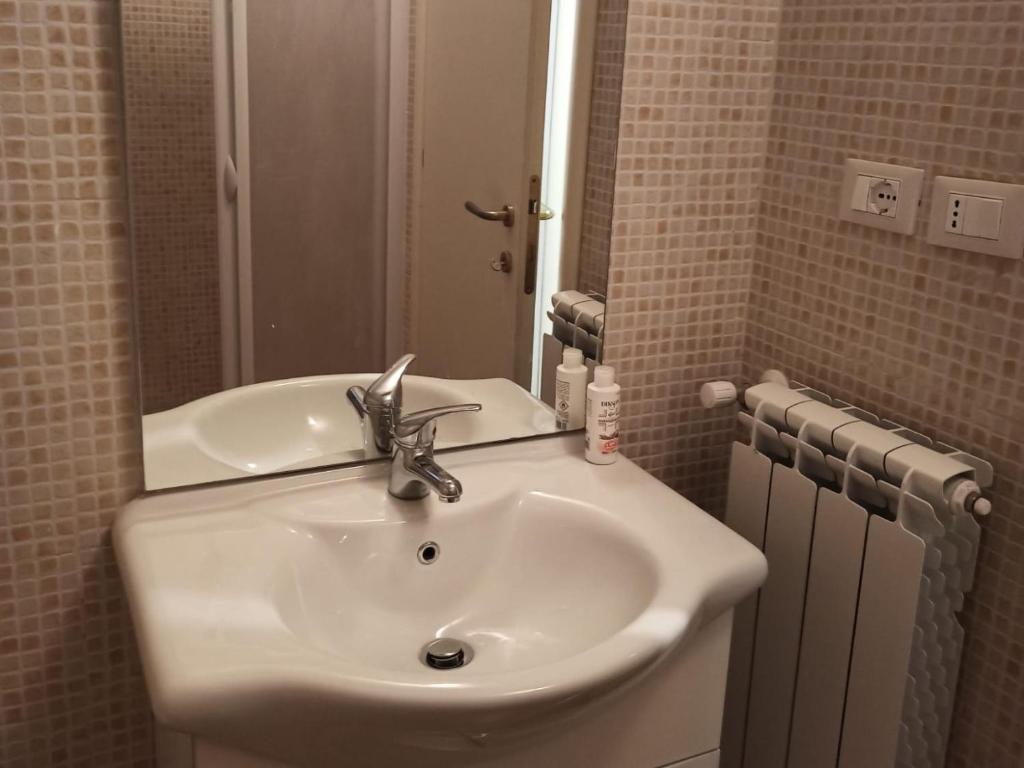 Kúpeľňa v ubytovaní A due passi dal castello
