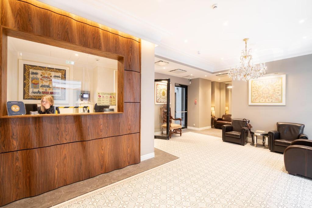 Posezení v ubytování Forums Boutique Hotel