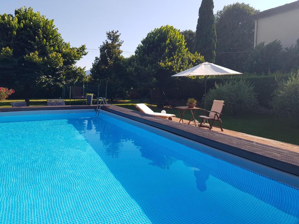 The swimming pool at or close to Il Casale