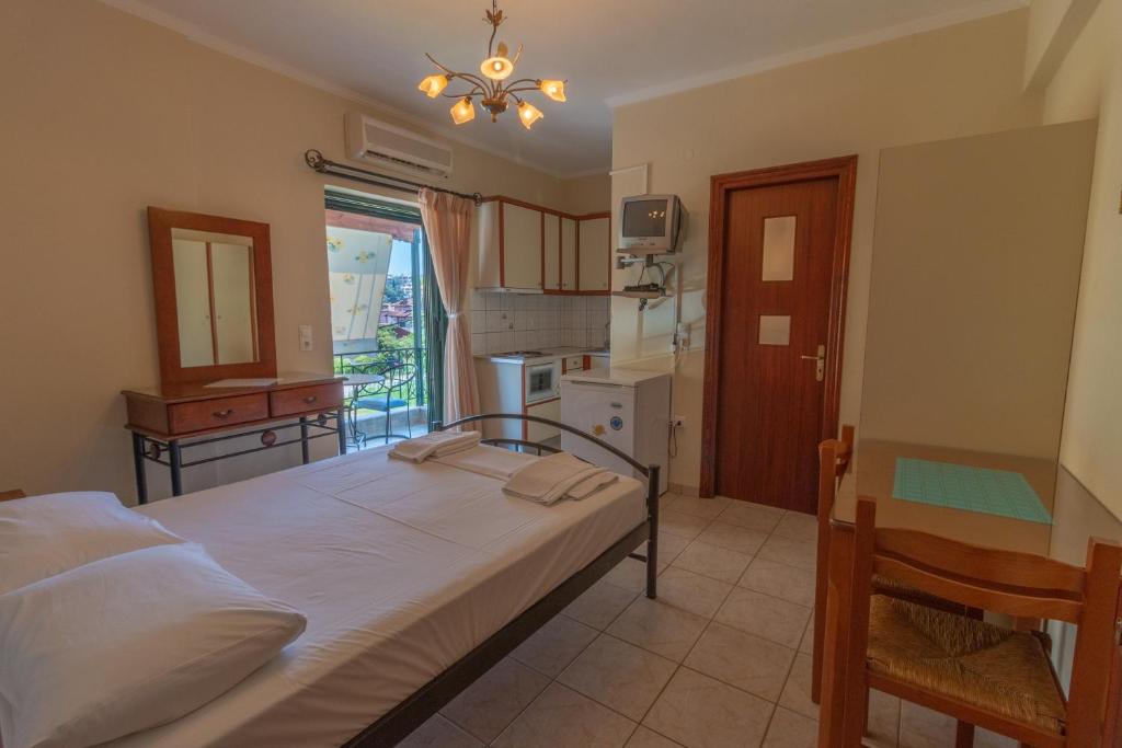 Posteľ alebo postele v izbe v ubytovaní Villa Fontana