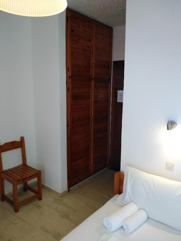 Postel nebo postele na pokoji v ubytování Ηotel Della
