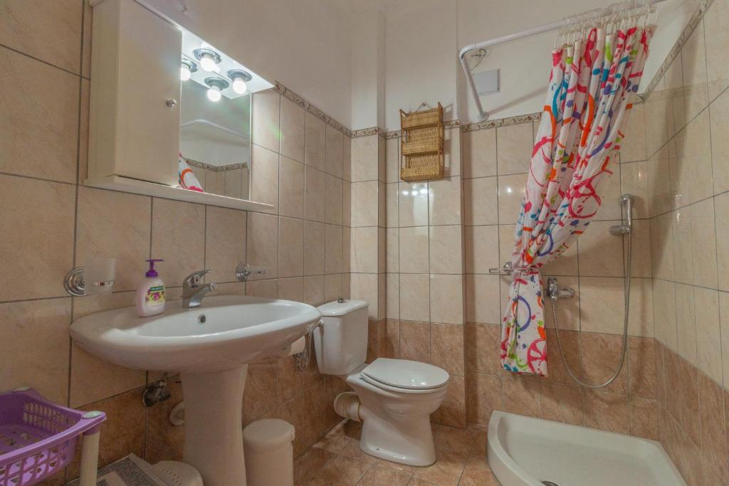 Kúpeľňa v ubytovaní Villa Fontana