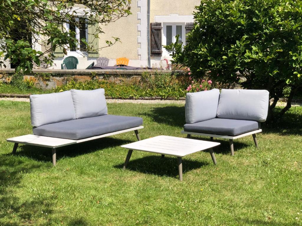 Zahrada ubytování Chambre Premium Pomme Cannelle close to Bayeux Normandie 2 pers