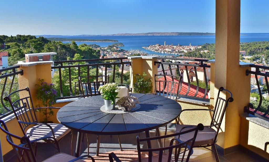 Balkón nebo terasa v ubytování Penthouses Panorama