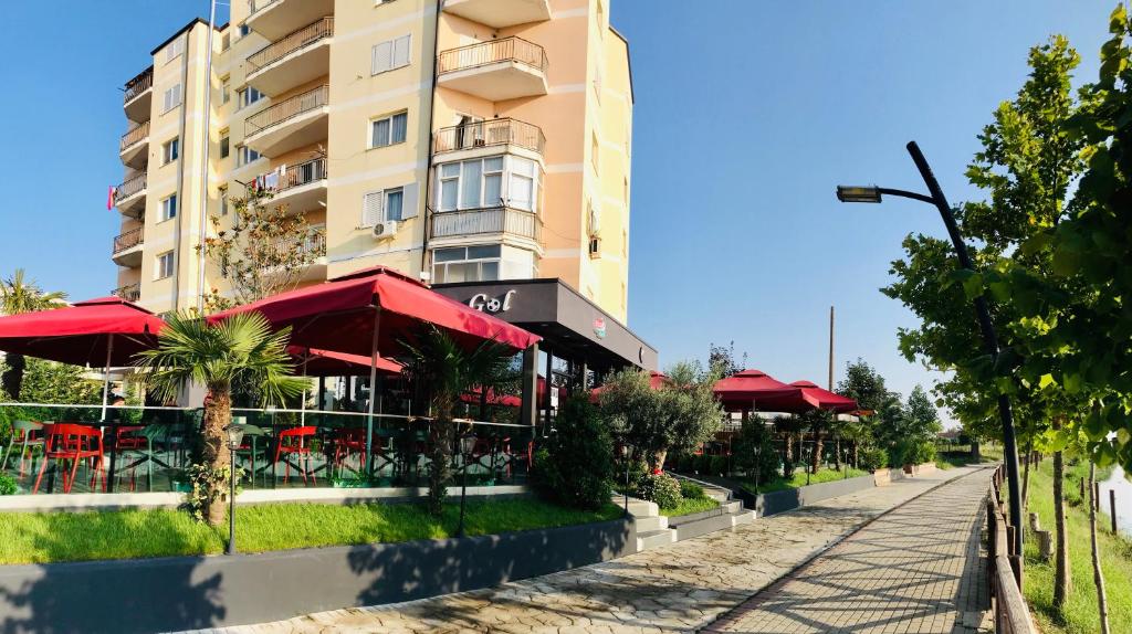 Budova, kde se apartmán nachází