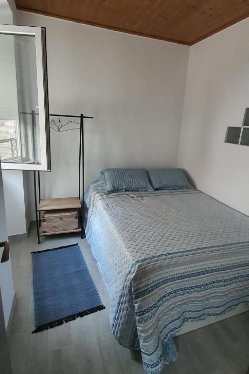 Postel nebo postele na pokoji v ubytování Vila Azul