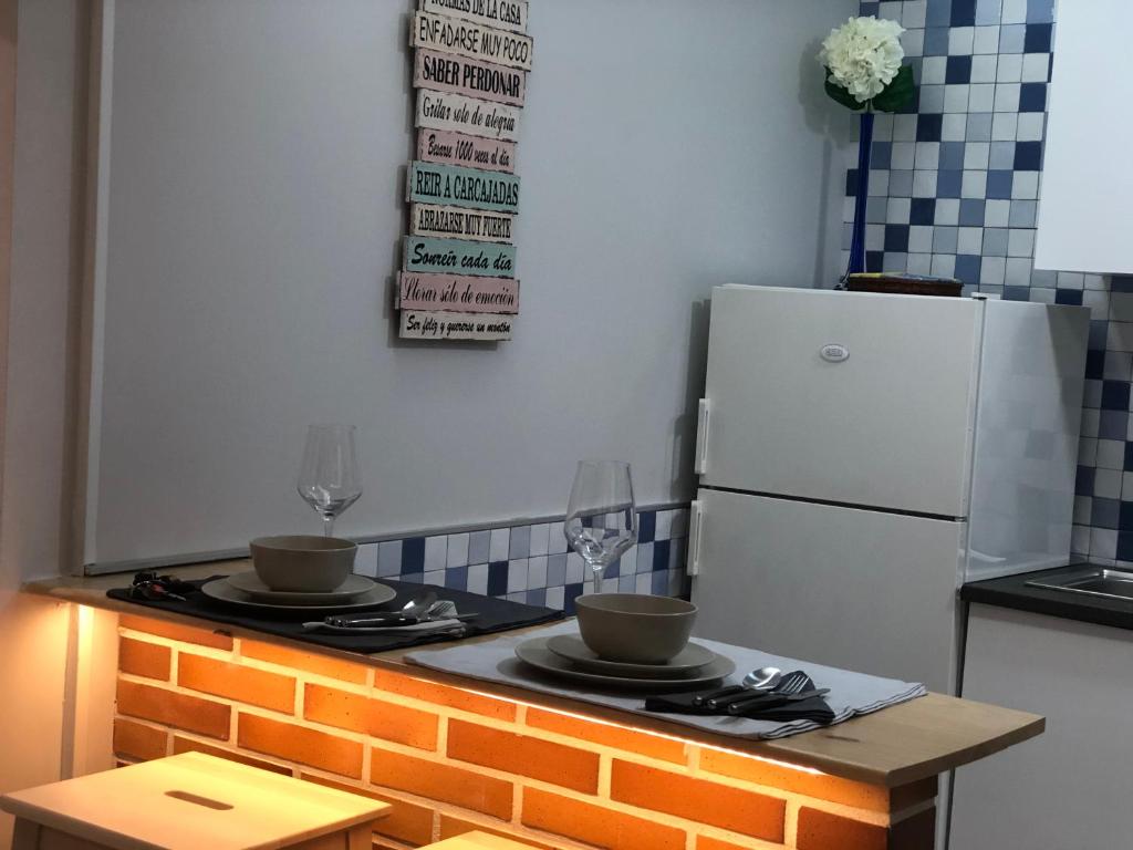 Kuchyňa alebo kuchynka v ubytovaní Casa La Mimbrera