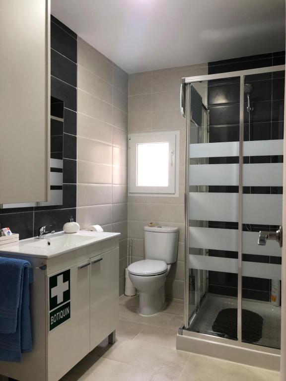 Kúpeľňa v ubytovaní Casa La Mimbrera