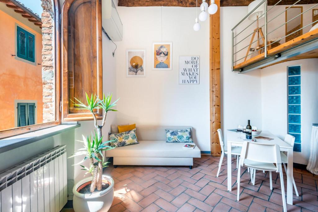 Część wypoczynkowa w obiekcie LUI Tuscany Loft