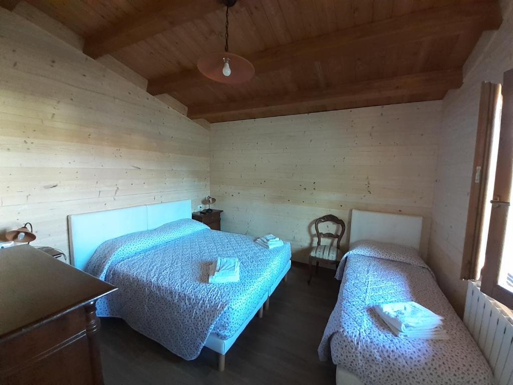 Posteľ alebo postele v izbe v ubytovaní Agriturismo D'Apostolo