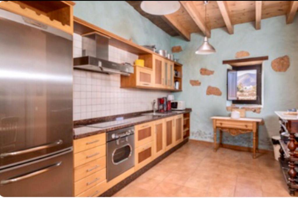 A kitchen or kitchenette at Casa yeya