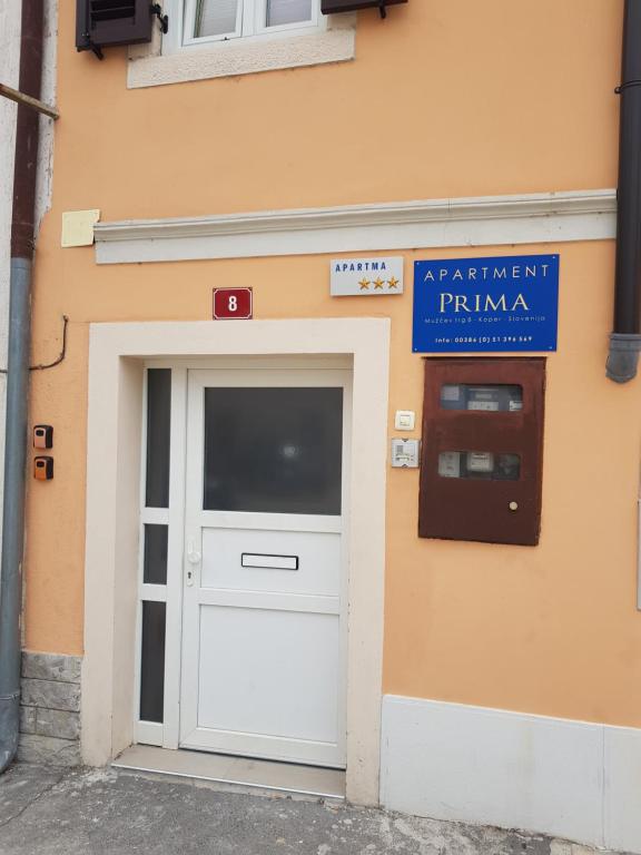 Certifikát, hodnocení, plakát nebo jiný dokument vystavený v ubytování Apartment Prima