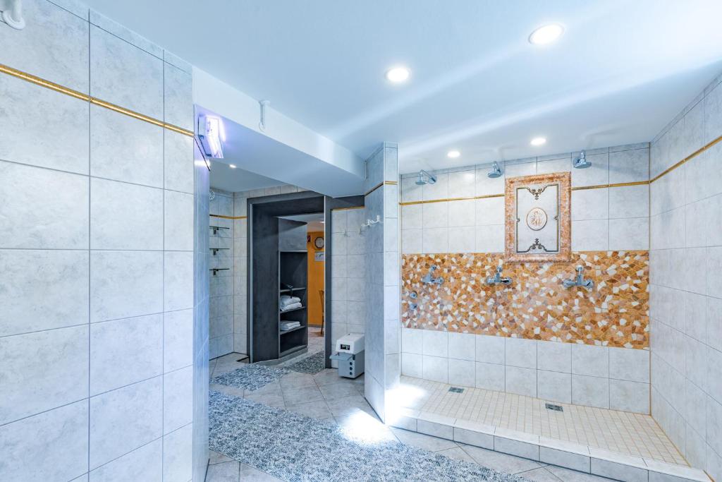 Koupelna v ubytování Hotel Freiensteinerhof Superior