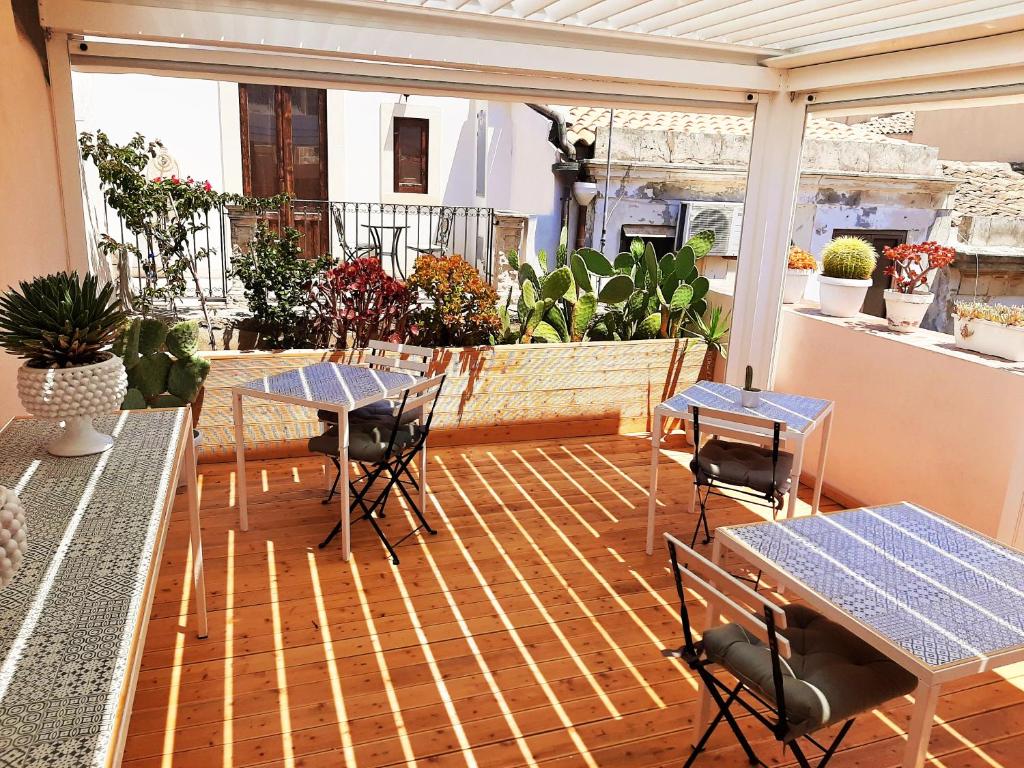 Restaurace v ubytování Le Nuvole di Ortigia