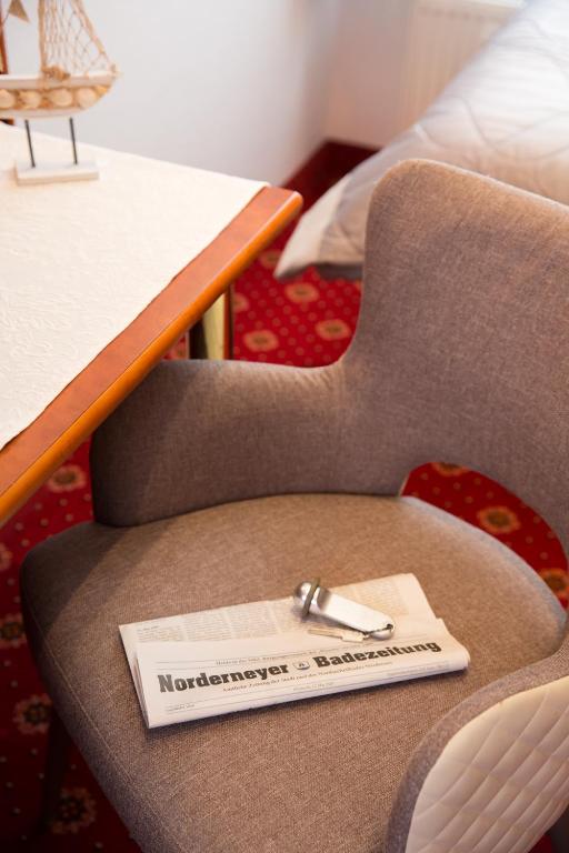 Posezení v ubytování Inselhotel Cornelius