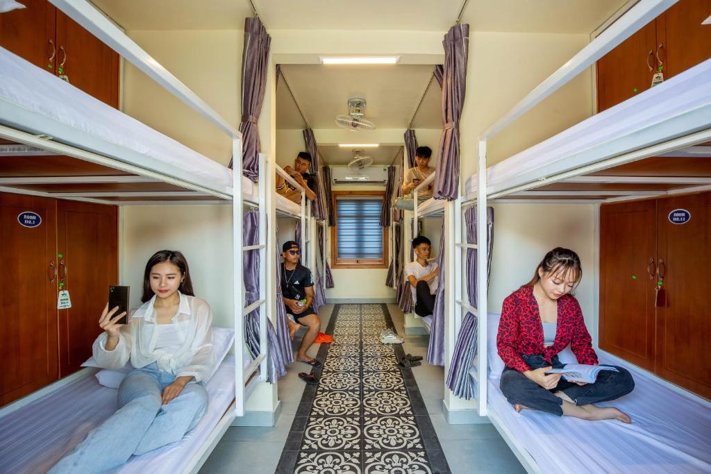 Tam Coc Banana Bungalow - Single Bed In Mixed Dormitory Room