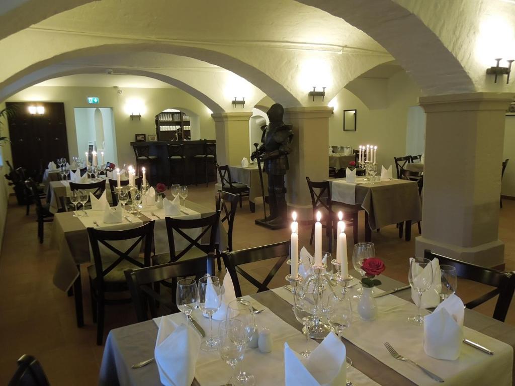 Restaurace v ubytování Hotel Mutiger Ritter