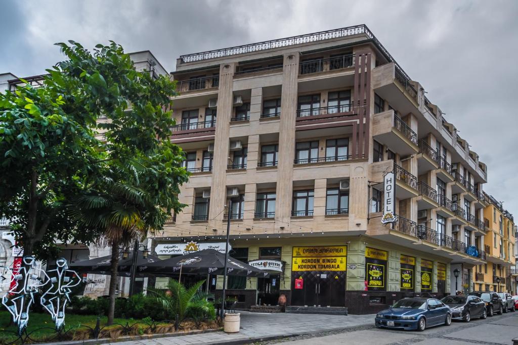 Budova, kde se hotel nachází
