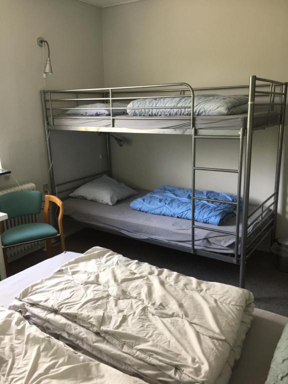 Postel nebo postele na pokoji v ubytování Hostel Agger Vandrerhjem