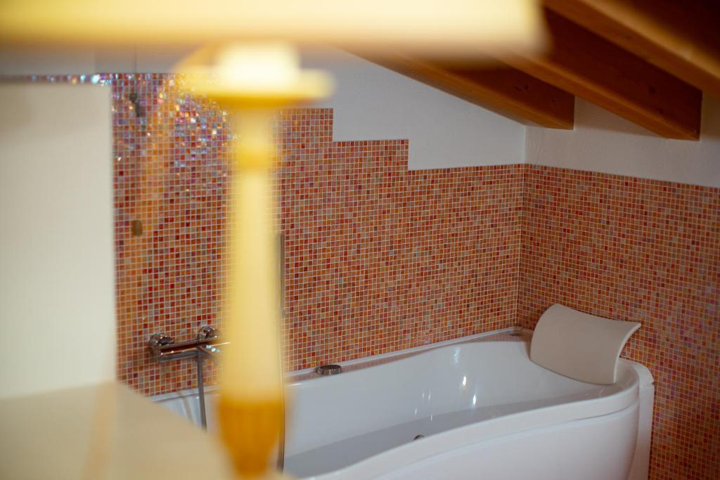 Koupelna v ubytování Villa Vitis