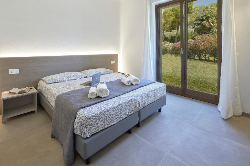 Posteľ alebo postele v izbe v ubytovaní Agriturismo De Bas