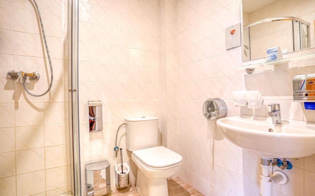 Kúpeľňa v ubytovaní Hotel Dynamic