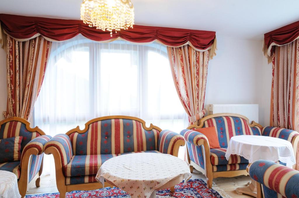 Posezení v ubytování Landhaus Linser