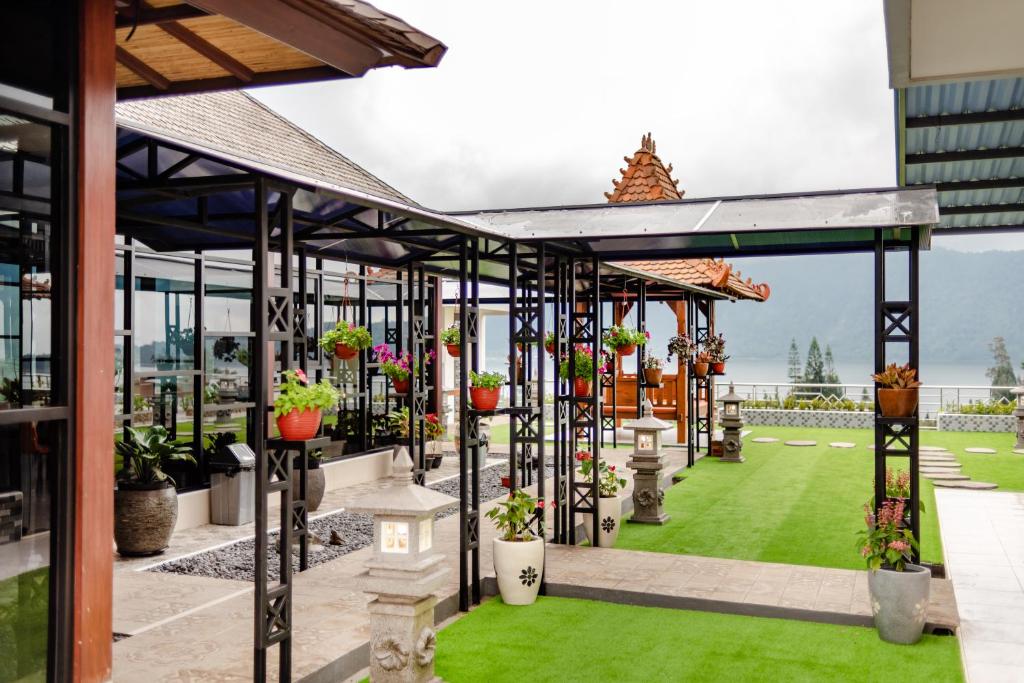 Zahrada ubytování Dedanau Hotel