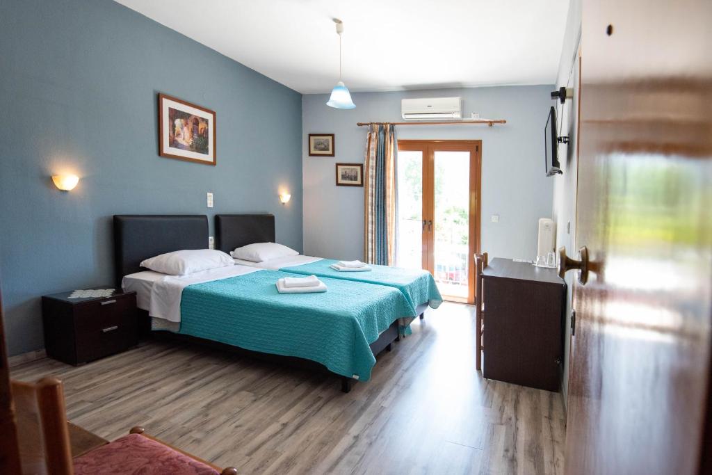 Voodi või voodid majutusasutuse Domus Inn toas