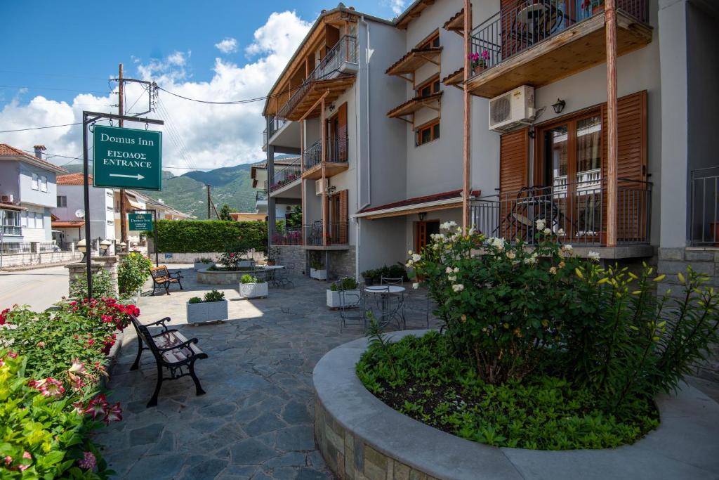 Hoone, kus korterhotell asub
