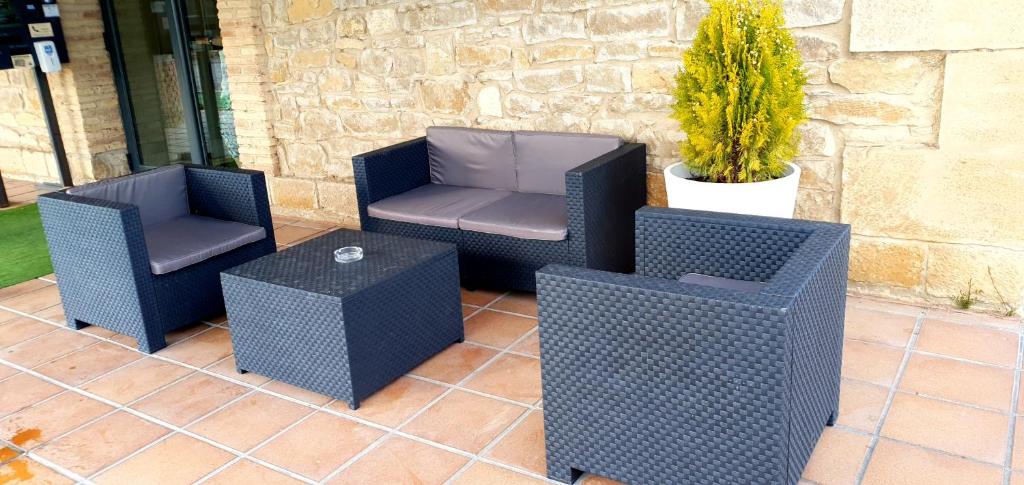 Zona de estar de Hotel Villa Marcilla