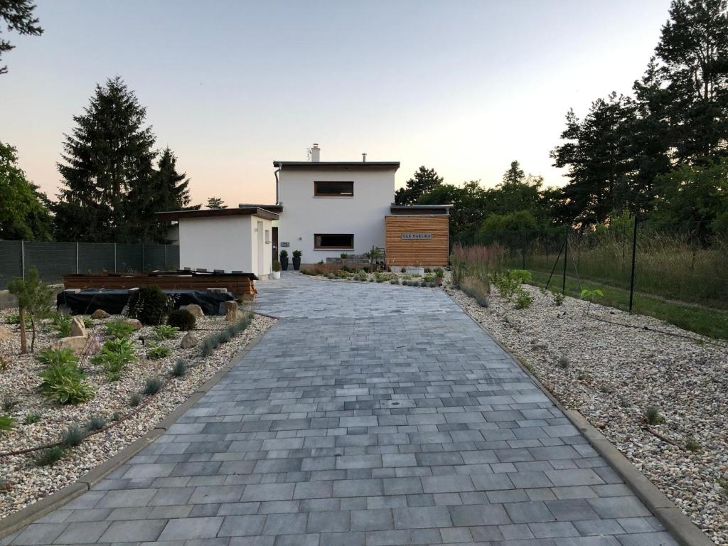Zahrada ubytování Vila Martina