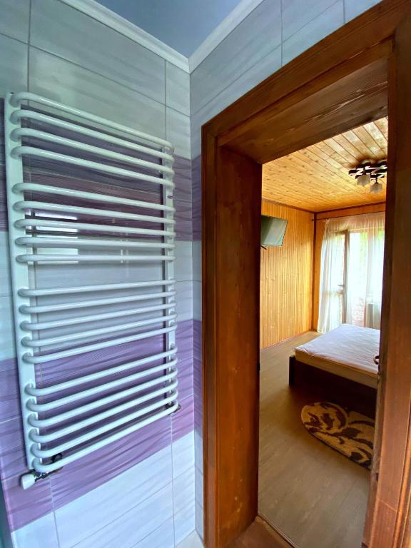 Postel nebo postele na pokoji v ubytování Під Магурою