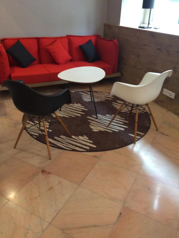 Posezení v ubytování ibis Toulouse Gare Matabiau
