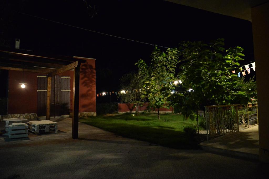Zahrada ubytování B&B Lara Santola