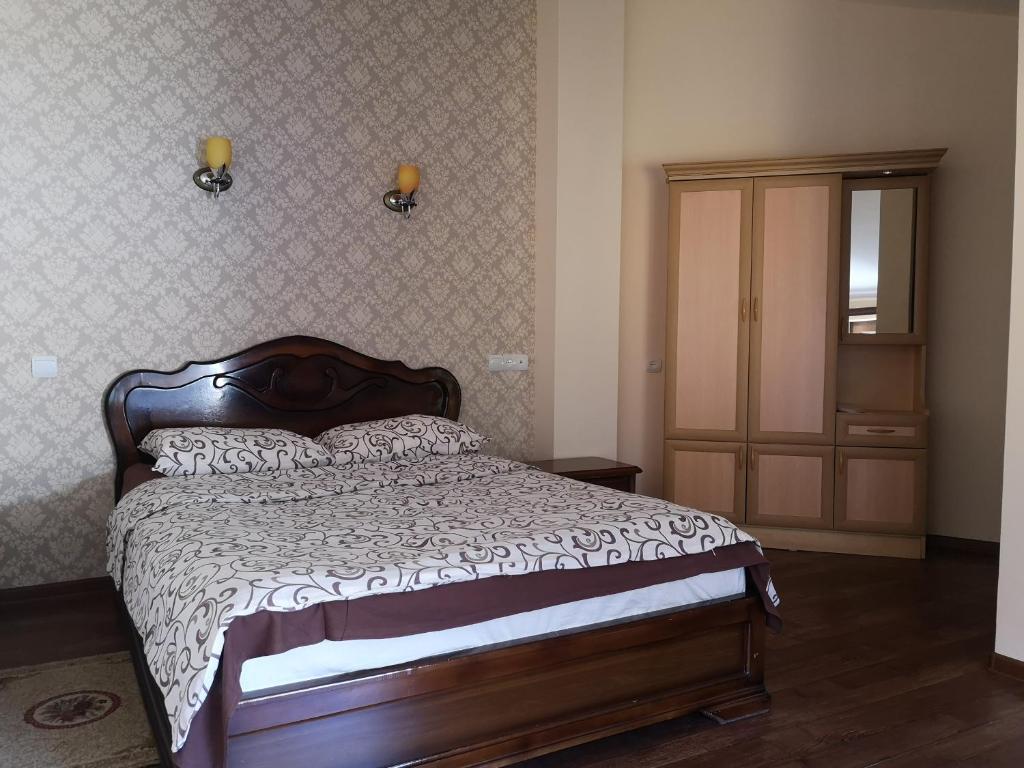 Postel nebo postele na pokoji v ubytování Hotel Edem