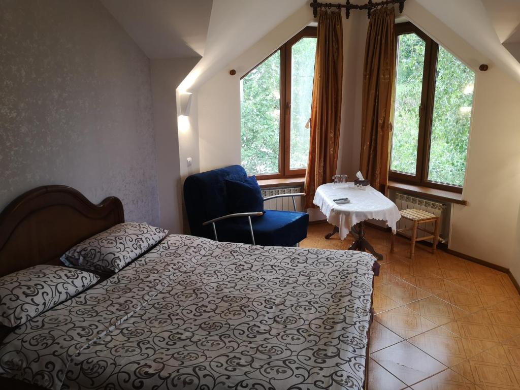 Postel nebo postele na pokoji v ubytování Hotel Edem