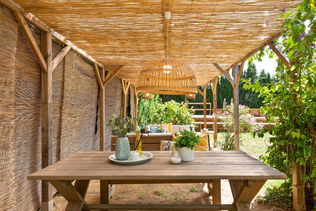 Zahrada ubytování Sant Mori- La Escala Boutique apartment