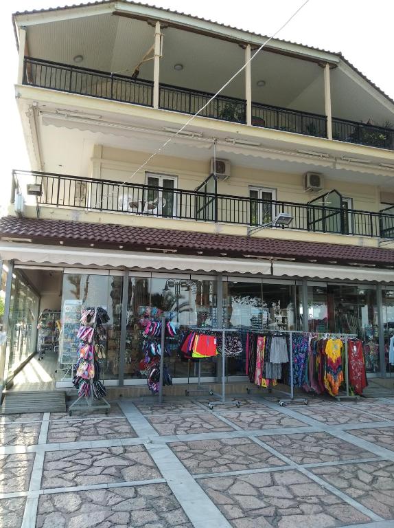 Budova, kde se aparthotel nachází