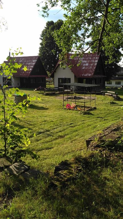 Zahrada ubytování APARTMÁNY SLAVIE/SEGA TROJANOVICE