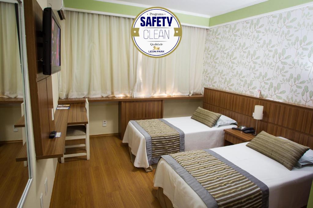  LEON PARK HOTEL e CONVENÇÕES - Melhor Custo Benefício