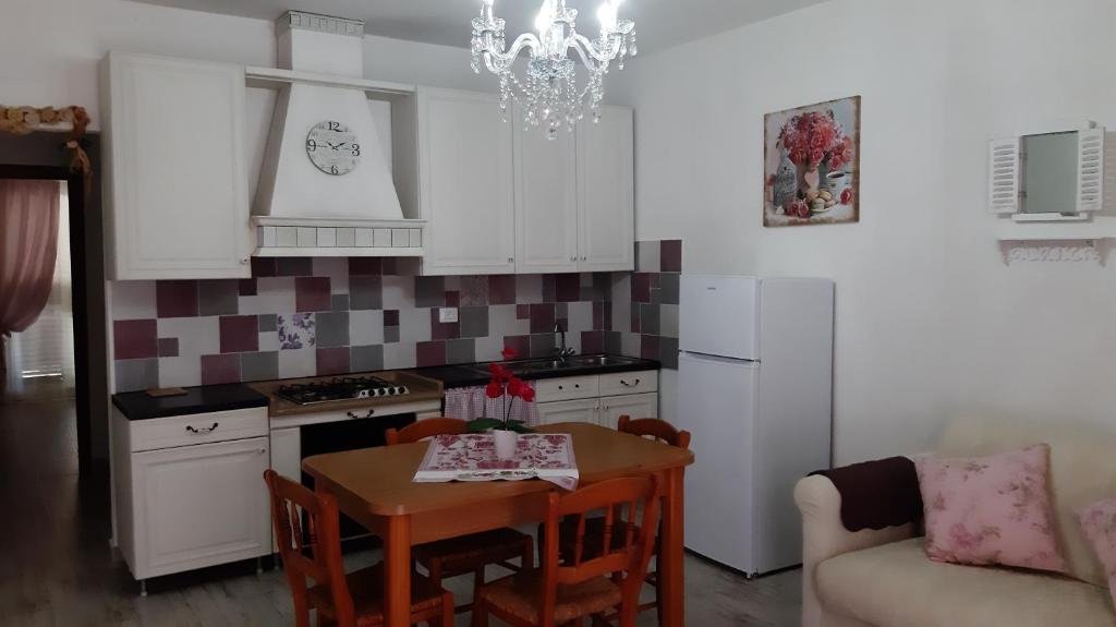 Kuchnia lub aneks kuchenny w obiekcie Agriturismo Corte degli Angeli