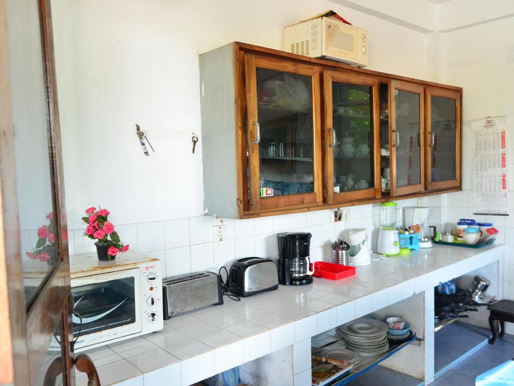 Kuchyň nebo kuchyňský kout v ubytování Happy Tuna Guesthouse