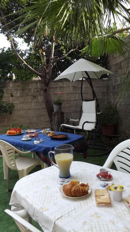 Zahrada ubytování B & B Il Mirto 2