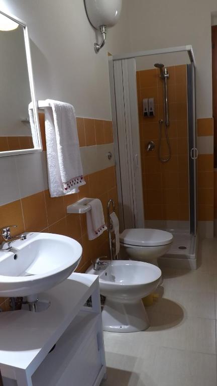 Koupelna v ubytování B & B Il Mirto 2