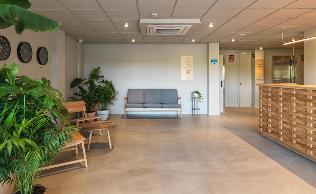 Posezení v ubytování Apartamentos Dena