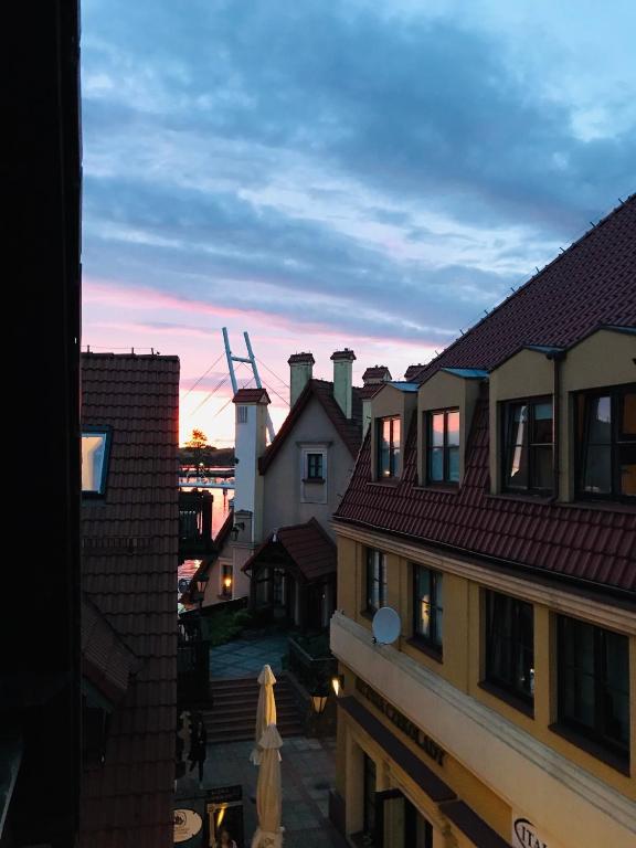 Budova, v ktorej sa apartmán nachádza